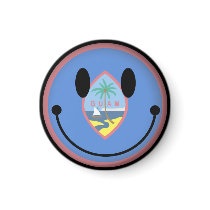 Guam Smiley Magnet