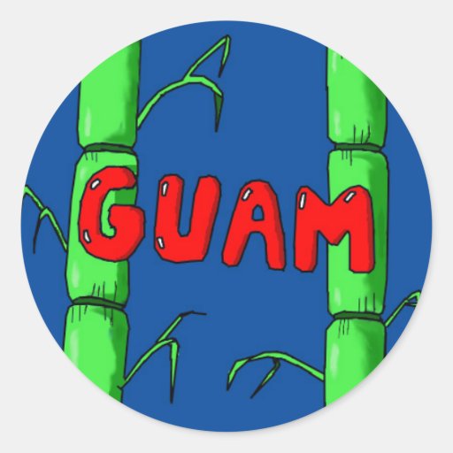 Guam Sticker Zazzle