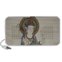 Guan Yin Buddha Doddle Speaker Doug Fir Background speakers