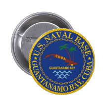 Guantanamo Bay, Cuba Pinback Buttons