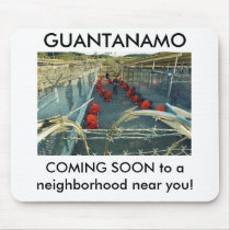 GUANTANAMO-COMING SOON MOUSE PAD