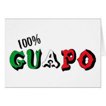 Guapo 100% tarjetón