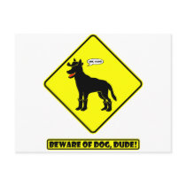 GUARD DOG-23 POSTCARD