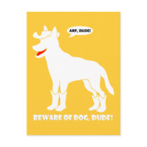 GUARD DOG-5 POST CARD