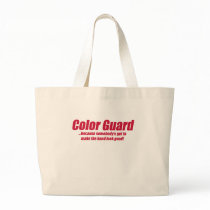 guard looks good canvas bag