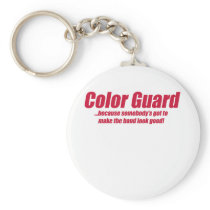 guard looks good key chain