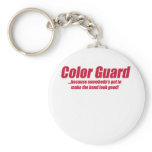 guard looks good keychains