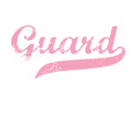 Guard Pink Long Sleeve Blue T-shirt