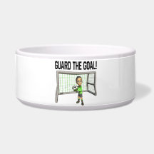 Guard The Goal Dog Bowl