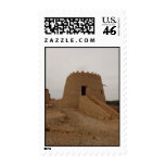 Guard tower, old city, Najd, Saudi Arabia postage