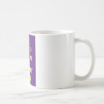 Guarde la calma y continúe tazas de café