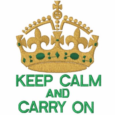 GUARDE LA CALMA Y LA ROPA bordada CARRY ON Sudadera Bordada Con Capucha GUARDE LA CALMA Y LA ROPA bordada CARRY ON Sudadera Bordada Con Capucha