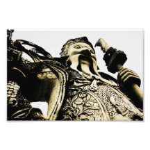 Guardia de Wat Pho en Bangkok, Tailandia Arte Fotografico