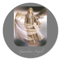 Guardian Angel and Child stickers by araven Guardian Angel and Child stickers