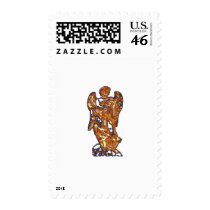 Guardian Angel Art postage by deleas Guardian Angel Art postage