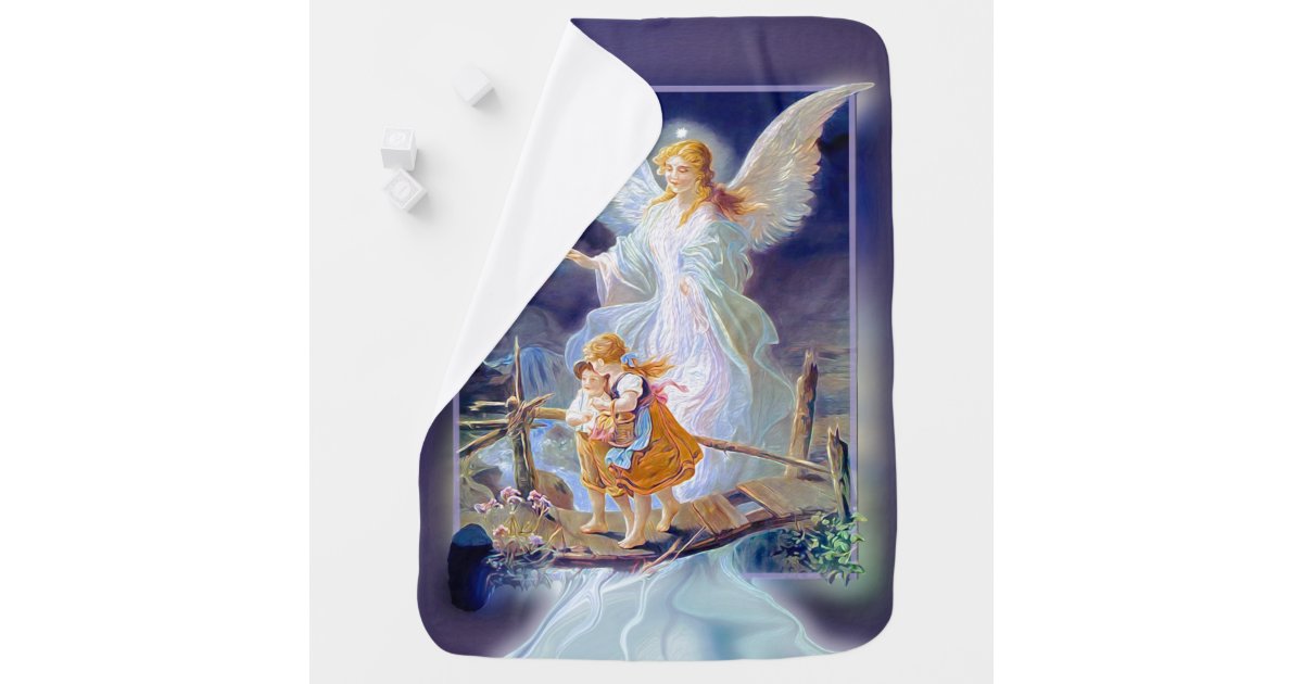 Guardian Angel Baby Blanket Zazzle