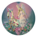GUARDIAN ANGEL & BABY by SHARON SHARPE stickers by sharonsharpe GUARDIAN ANGEL & BABY by SHARON SHARPE stickers