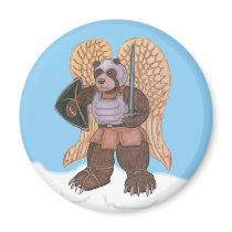 Guardian Angel Bear magnets