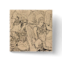 Guardian Angel by Joe Phillips Pinback Buttons