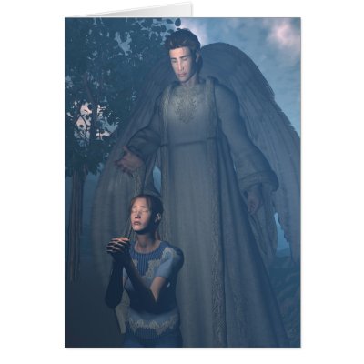 Guardian Angel Greeting Cards by jasonmit