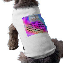 Guardian Angel dog shirt pet clothing
