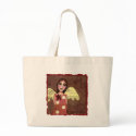 Guardian Angel - folk art tote bag by folkartblonde Guardian Angel - folk art tote bag