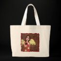Guardian Angel - folk art tote bag by folkartblonde Guardian Angel - folk art tote bag