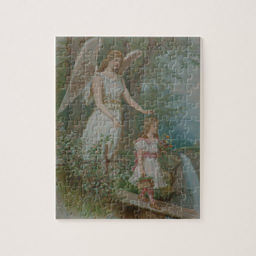 Guardian Angel Jigsaw Puzzle | Zazzle