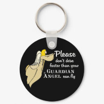 Guardian Angel Key Chain keychains by malibuitalian Guardian Angel Key Chain keychains