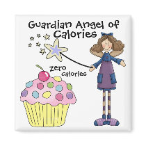 Guardian Angel of Calories by SRF Magnets