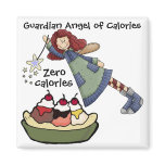 Guardian Angel of Calories by SRF Magnets