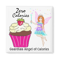 Guardian Angel of Calories by SRF Magnets