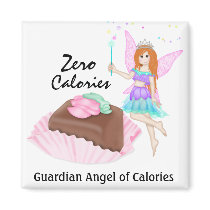 Guardian Angel of Calories by SRF Magnet