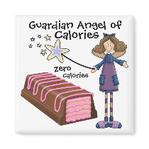Guardian Angel of Calories by SRF Magnets