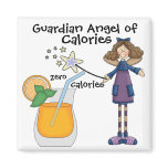 Guardian Angel of Calories by SRF Fridge Magnet