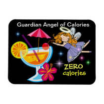 Guardian Angel of Calories - SRF Rectangle Magnet