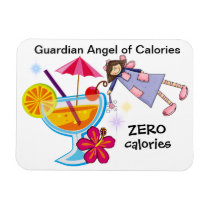 Guardian Angel of Calories - SRF Rectangular Magnets