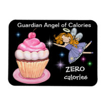 Guardian Angel of Calories - SRF Vinyl Magnet