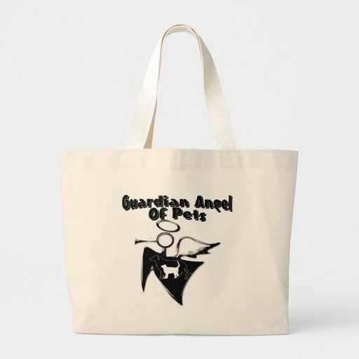 Guardian Angel Of Pets Canvas Bag