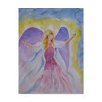 Guardian angel postcard