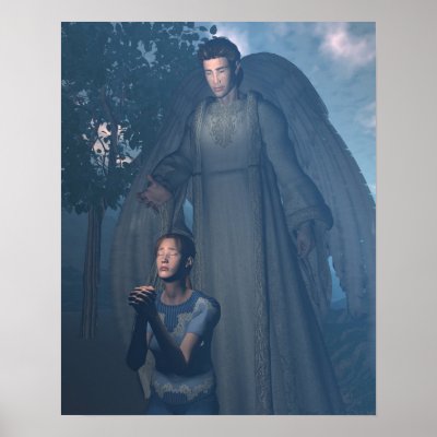 Guardian Angel Print by jasonmit