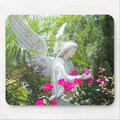 Guardian Angel Tropical Garden MousePad Photo Art from Zazzle.com : mouse pad tropical computer accessories fine art photography computers