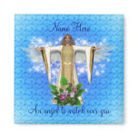 Guardian Angel Watch Over Inspirational Magnet Guardian Angel Watch Over Inspirational Magnet
