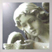 Guardian Angelic Dazzling Vision Poster-Customize