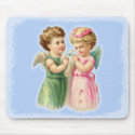 Guardian Angels Victorian Vintage mousepads by Vintage_Gifts Guardian Angels Victorian Vintage mousepads