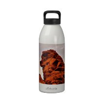 GUARDIAN DOG RED ROCK FORMATION DRINKING BOTTLE