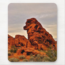 GUARDIAN DOG RED ROCK FORMATION MOUSEPADS