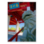 Guardian Lion greeting card