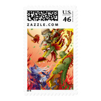 Guardian of the East- Dragon postage