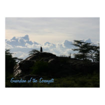 Guardian of the Serengeti - Poster posters by dchaddad Guardian of the Serengeti - Poster posters